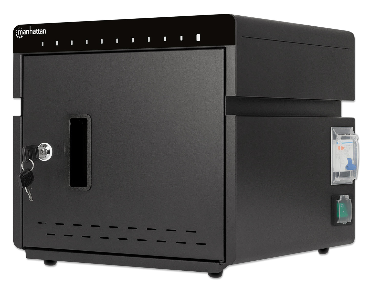 Thai 10-Port USB-C Desktop Charging Cabinet - 180 W Image 1