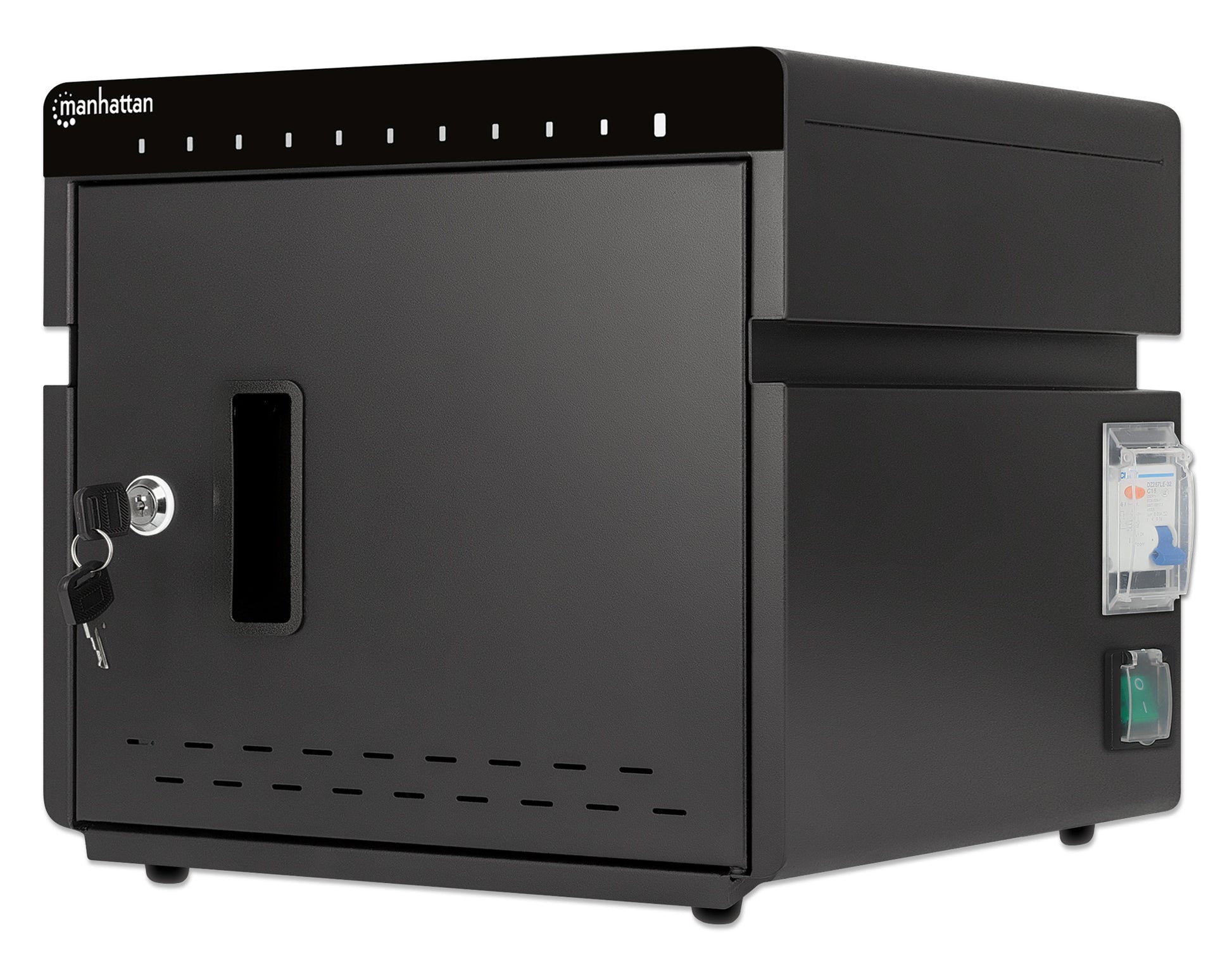Thai 10-Port USB-C Desktop Charging Cabinet - 180 W Image 1