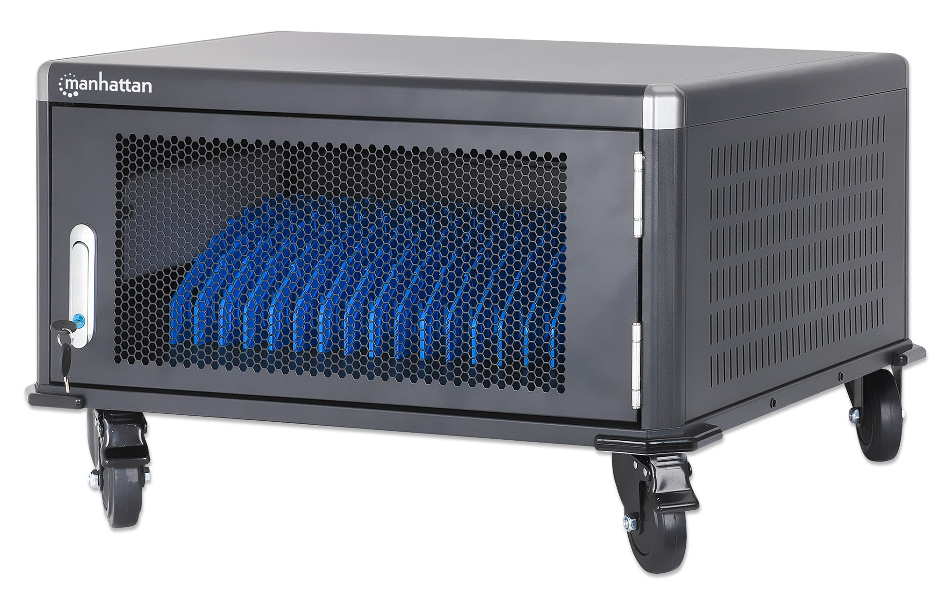 EU 20-Bay AC Charging Cart Image 1