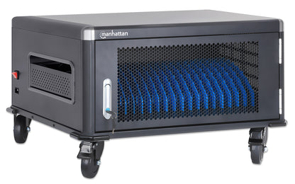 EU 20-Bay AC Charging Cart Image 3