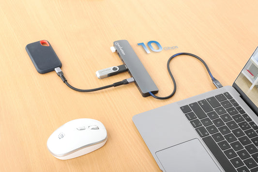 7-Port 10G/5G USB-C / USB-A Hub 4+3 with Power Delivery Image 2