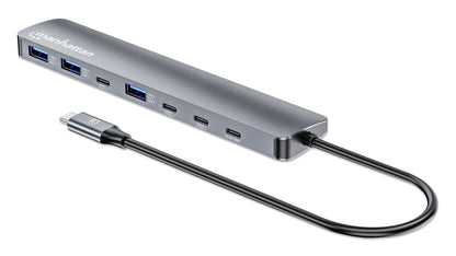 7-Port 10G/5G USB-C / USB-A Hub 4+3 with Power Delivery Image 3