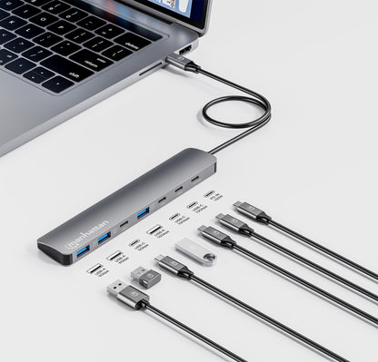 7-Port 10G/5G USB-C / USB-A Hub 4+3 with Power Delivery Image 4