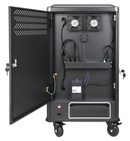 EU 30-Bay AC Charging Cart Image 10