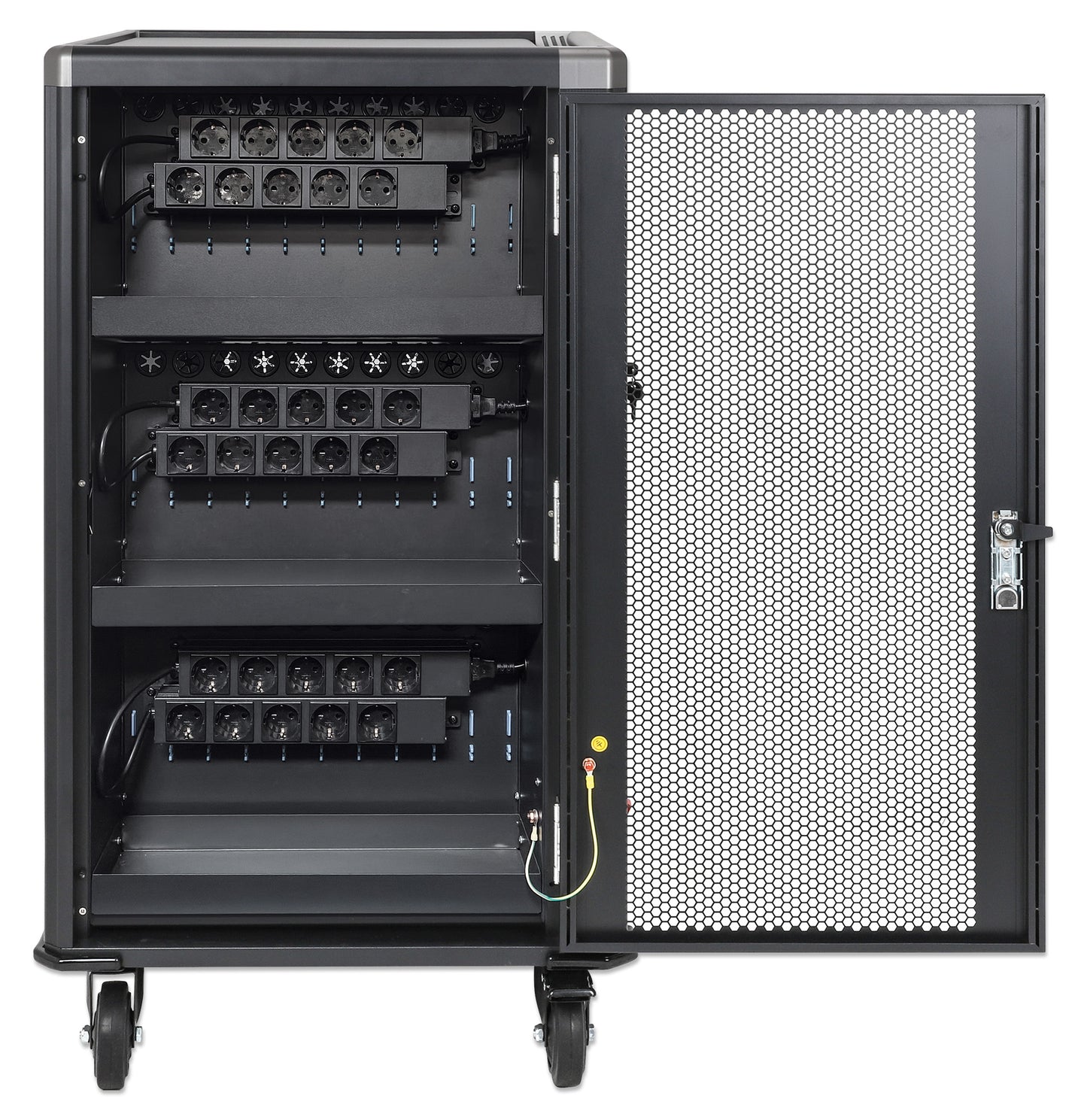 EU 30-Bay AC Charging Cart Image 11