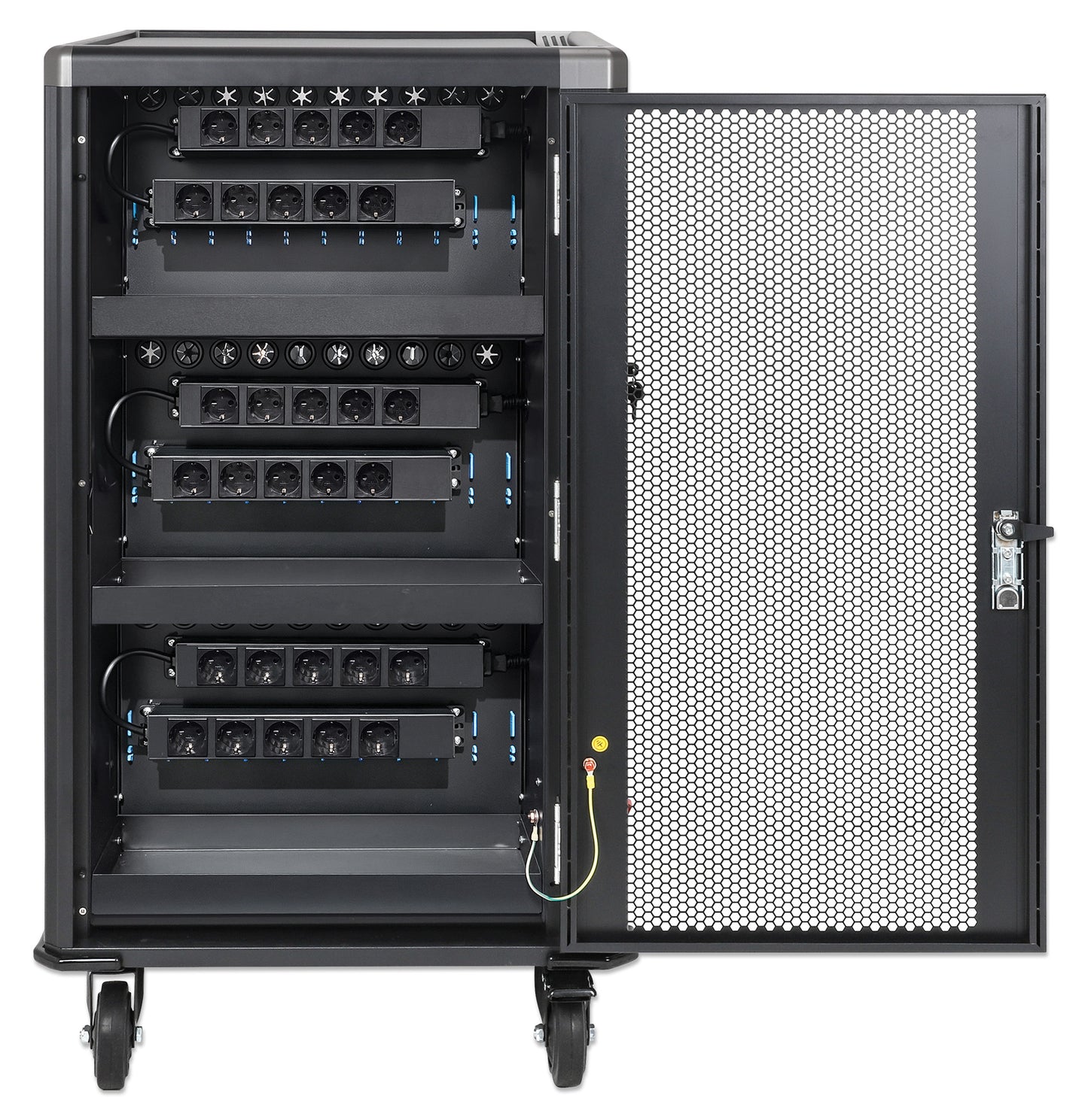 EU 30-Bay AC Charging Cart Image 11