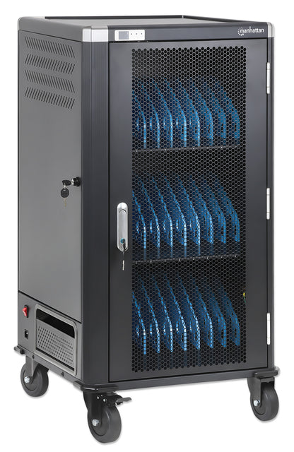 EU 30-Bay AC Charging Cart Image 4