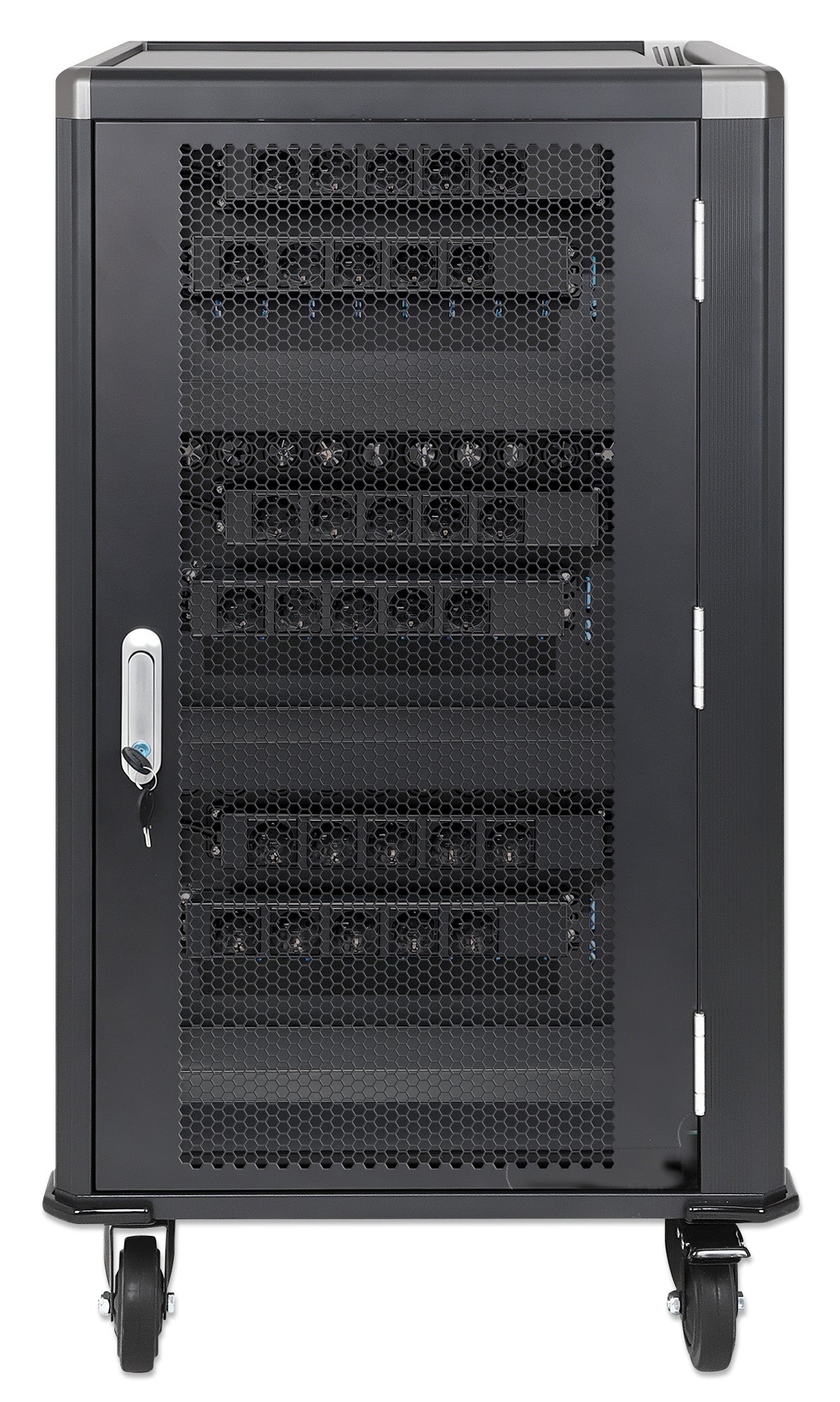 EU 30-Bay AC Charging Cart Image 6