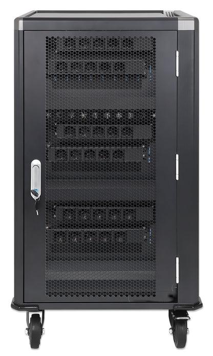 EU 30-Bay AC Charging Cart Image 6