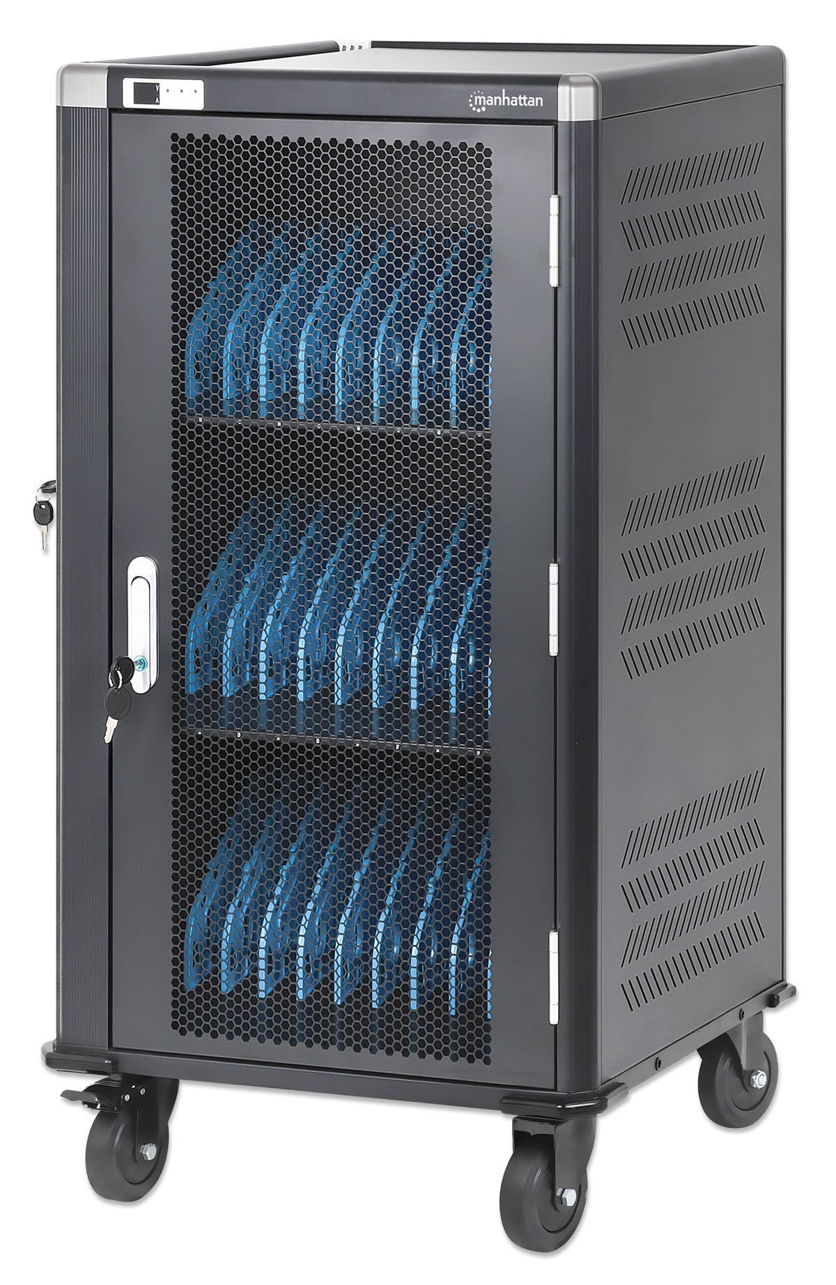 EU 30-Bay AC Charging Cart Image 1