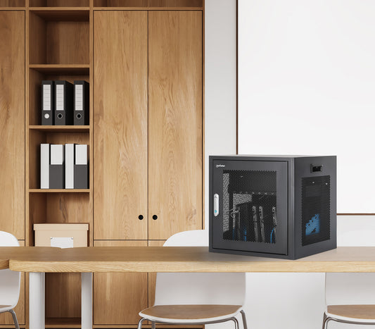 EU 10-Bay AC Desktop Charging Cabinet Image 2