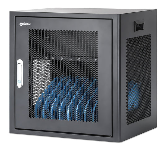 EU 10-Bay AC Desktop Charging Cabinet Image 1