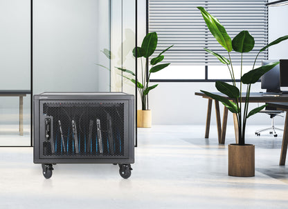 12-Port USB-C Desktop Charging Cabinet - 65W per Port Image 6