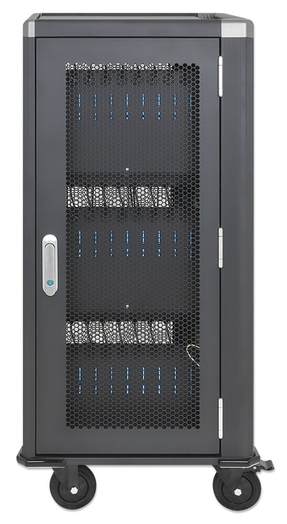 30-Port USB-C Charging Cart - 30W per Port Image 10