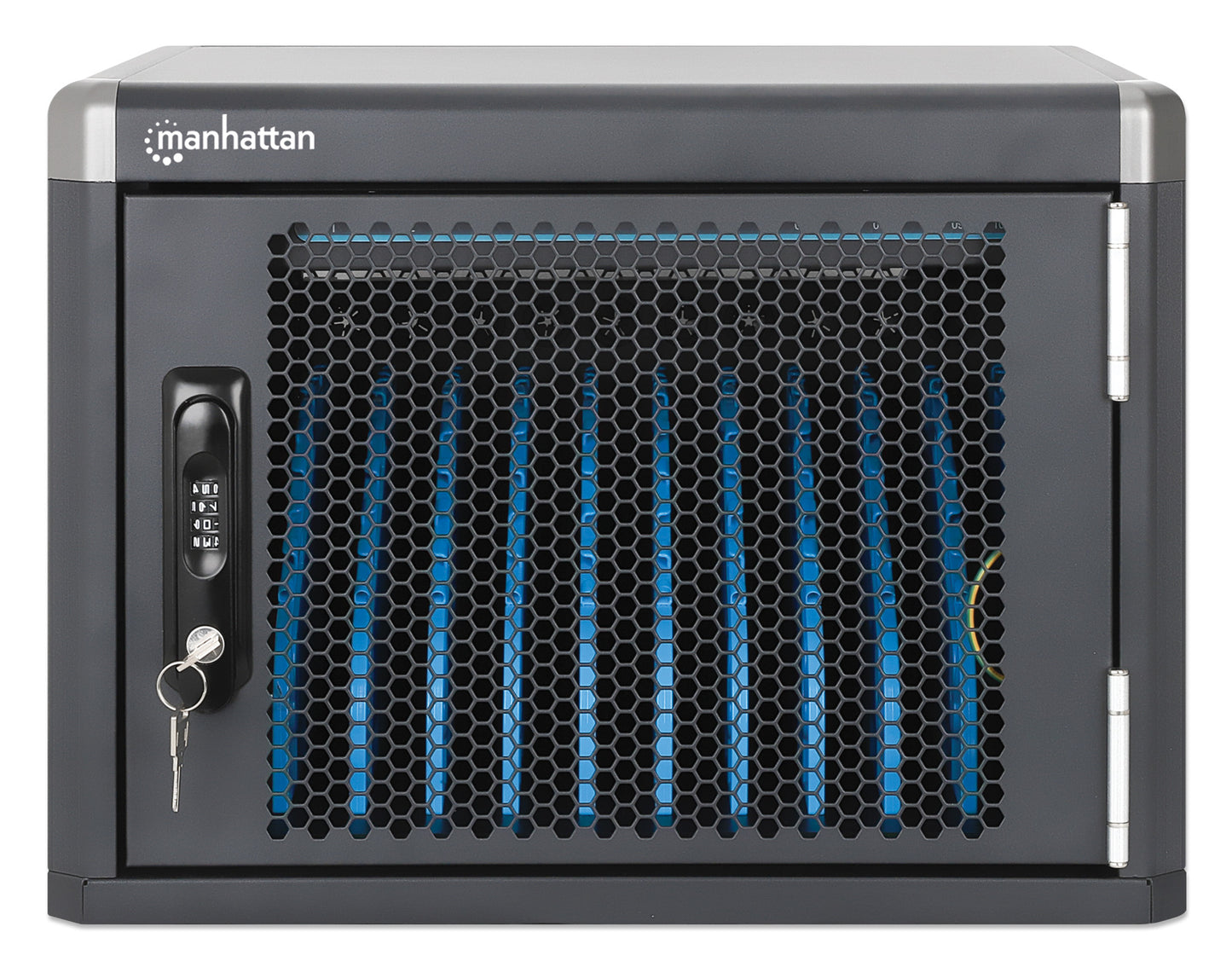 10-Port USB-C Desktop Charging Cabinet - 30W per Port Image 6