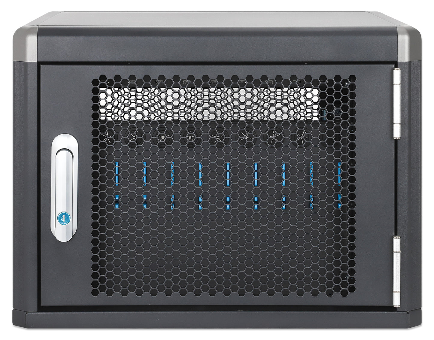 10-Port USB-C Desktop Charging Cabinet - 30W per Port Image 9