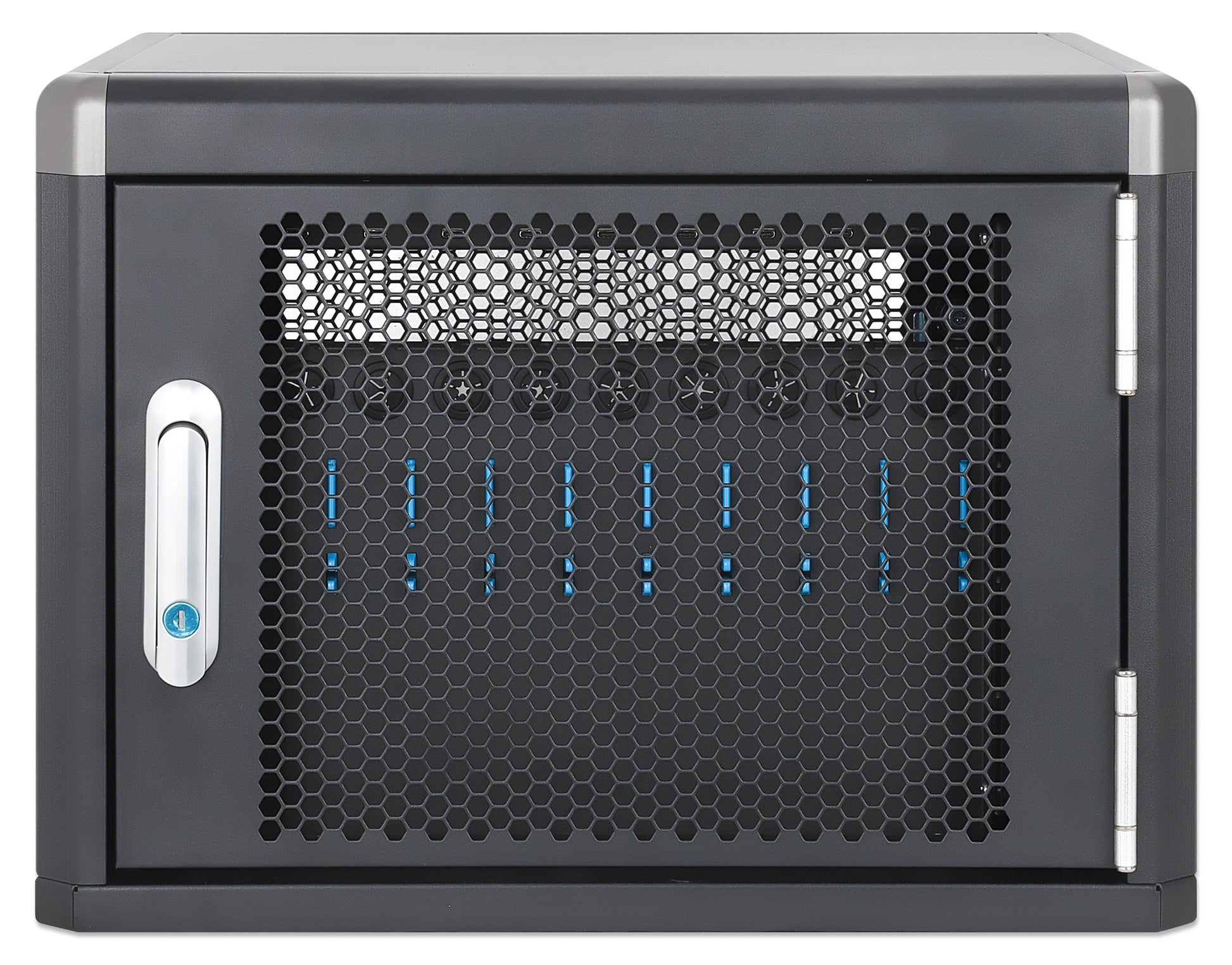 10-Port USB-C Desktop Charging Cabinet - 30W per Port Image 9