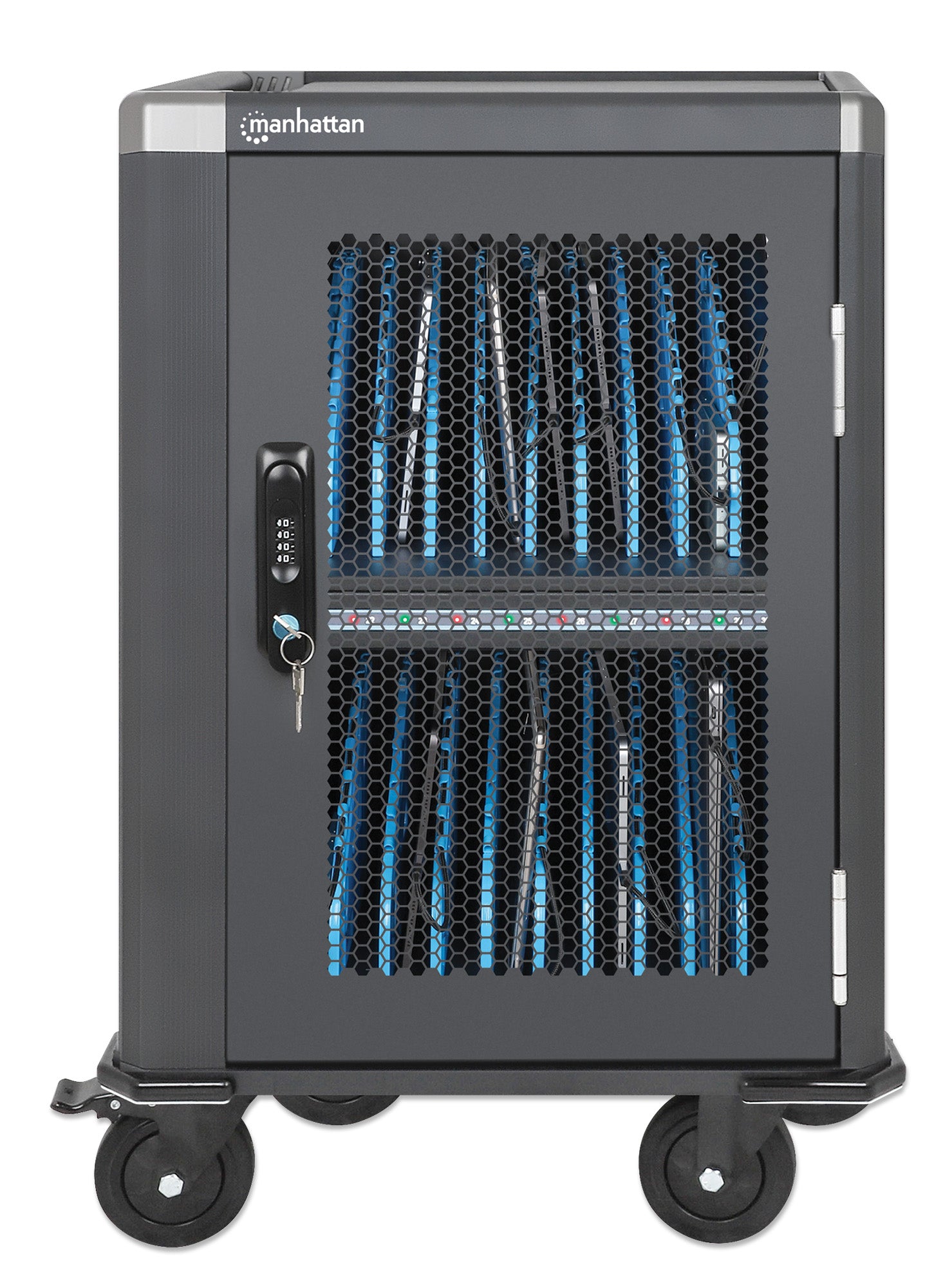 20-Port USB-C Charging Cart - 30W per Port Image 13