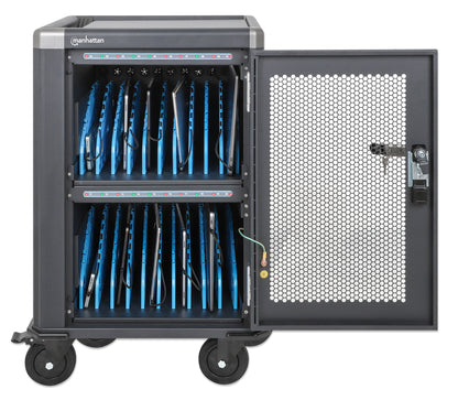 20-Port USB-C Charging Cart - 30W per Port Image 3