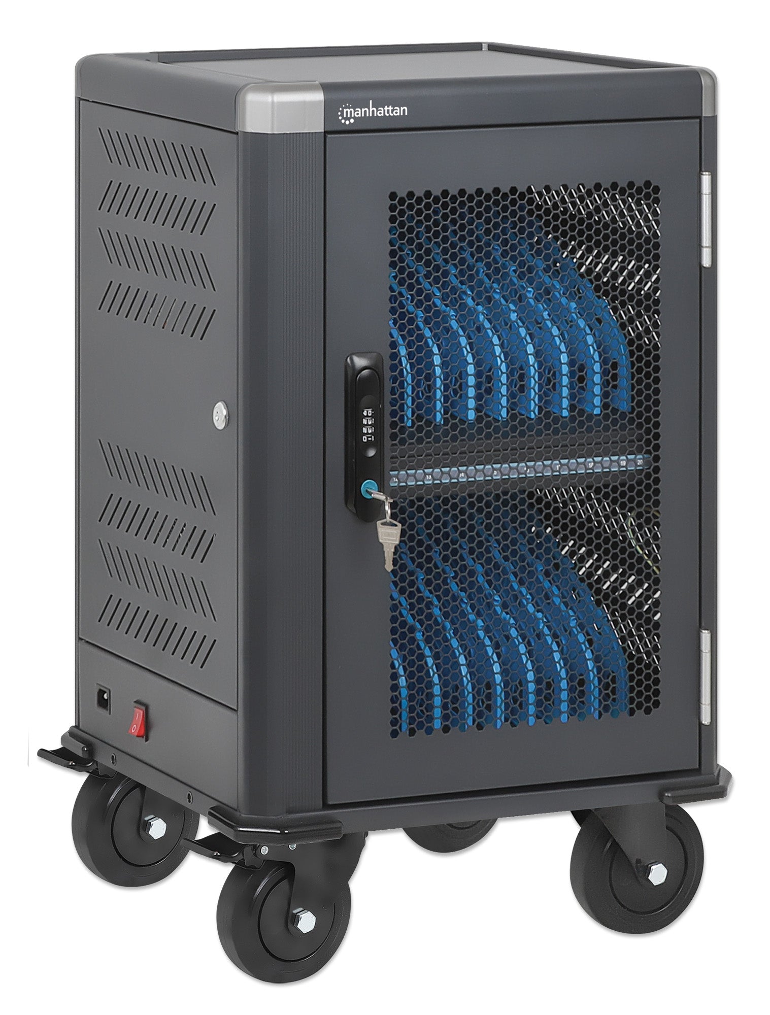 20-Port USB-C Charging Cart - 30W per Port Image 4