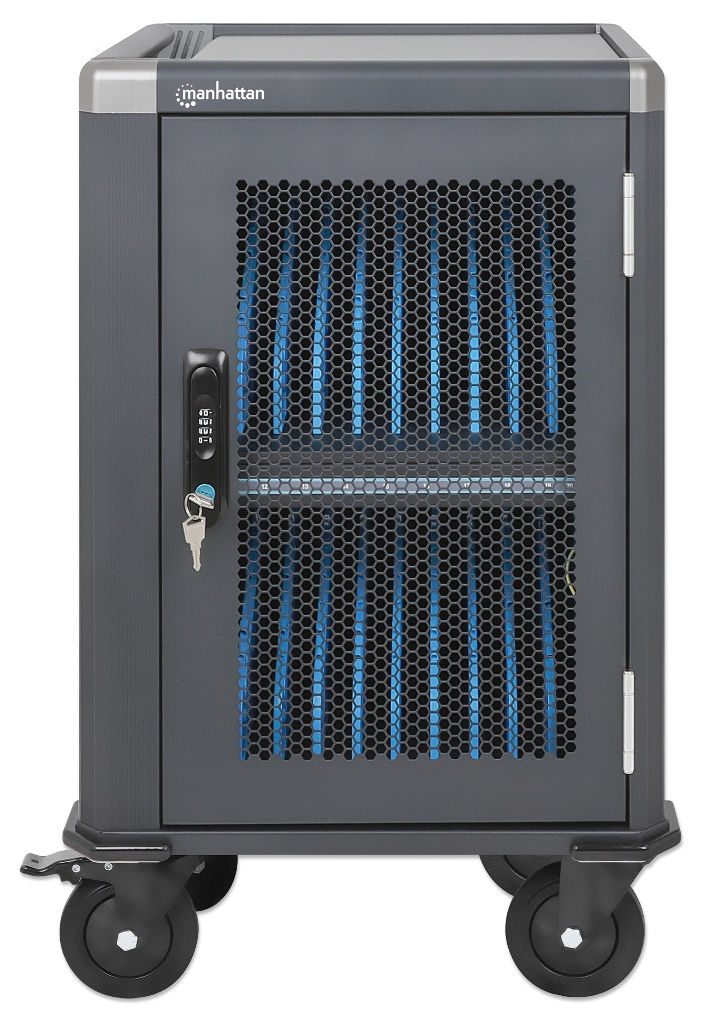 20-Port USB-C Charging Cart - 30W per Port Image 6