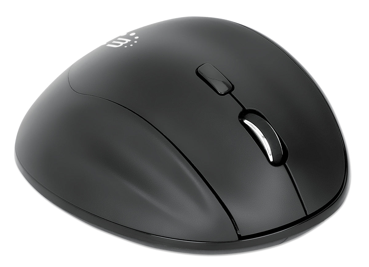 Ergonomic Wireless Mouse with 2-in-1 USB Receiver Image 3