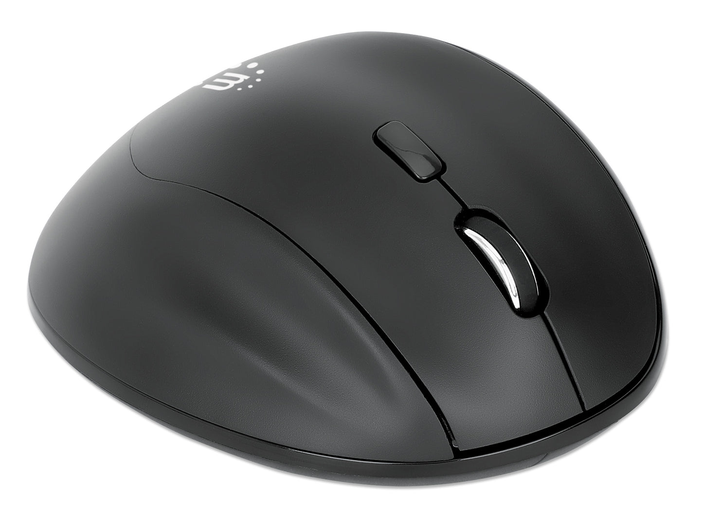 Ergonomic Wireless Mouse with 2-in-1 USB Receiver Image 3