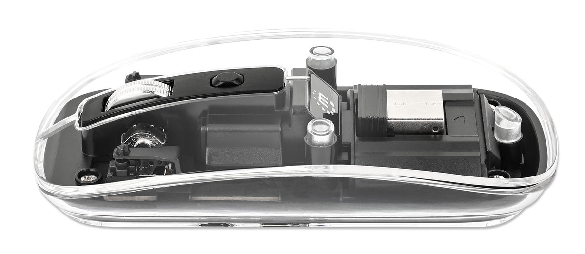 Transparent Rechargeable Wireless USB Mouse Image 11