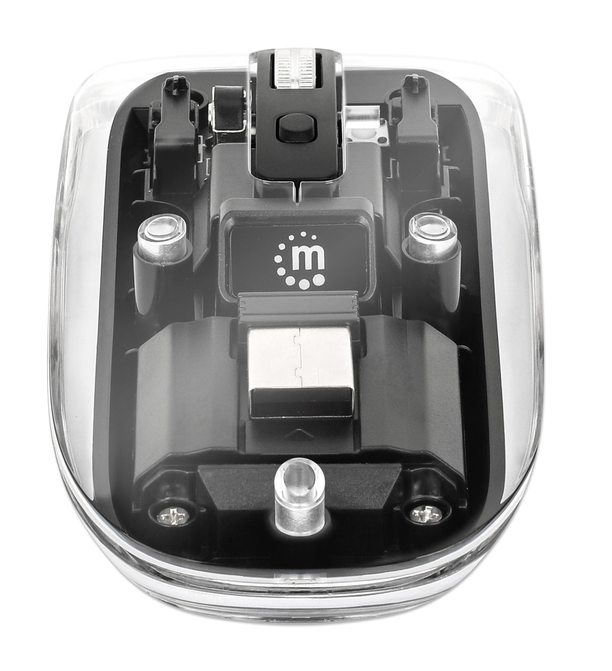 Transparent Rechargeable Wireless USB Mouse Image 10