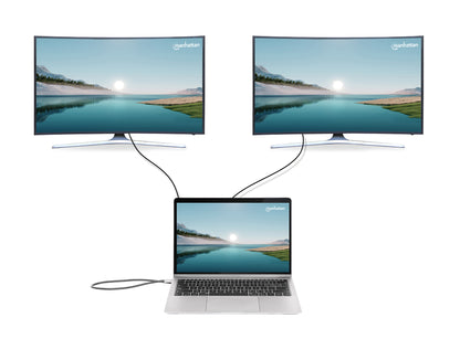 USB-C PD 10-in-1 Dual-HDMI Monitor Docking Station / Multiport Hub Image 11