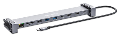 USB-C PD 10-in-1 Dual-HDMI Monitor Docking Station / Multiport Hub Image 5