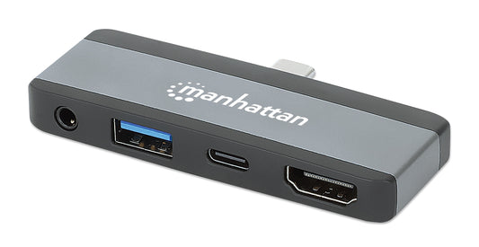 USB-C PD to HDMI 4-in-1 Travel Docking Station for Tablet, Phone, and Laptop Image 1
