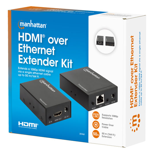 1080p HDMI over Ethernet Extender Kit Packaging Image 2