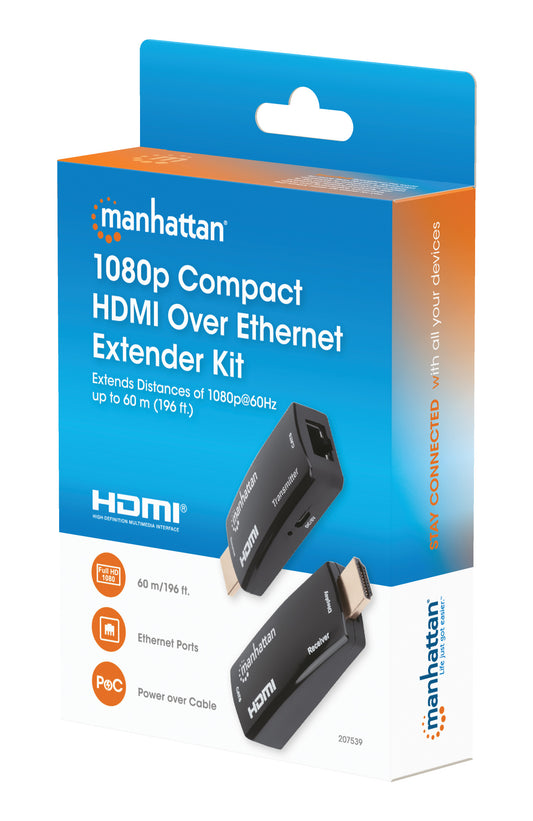 1080p Compact HDMI over Ethernet Extender Kit Packaging Image 2