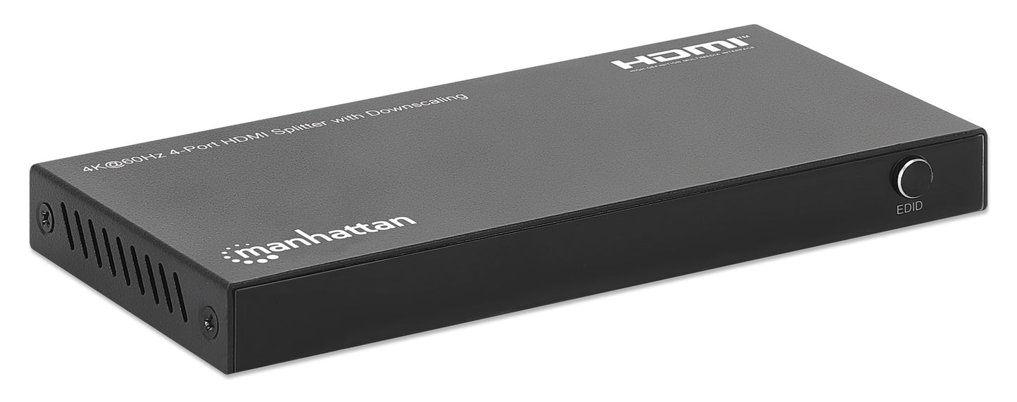 4K@60Hz 4-Port HDMI Splitter with Downscaling Image 3