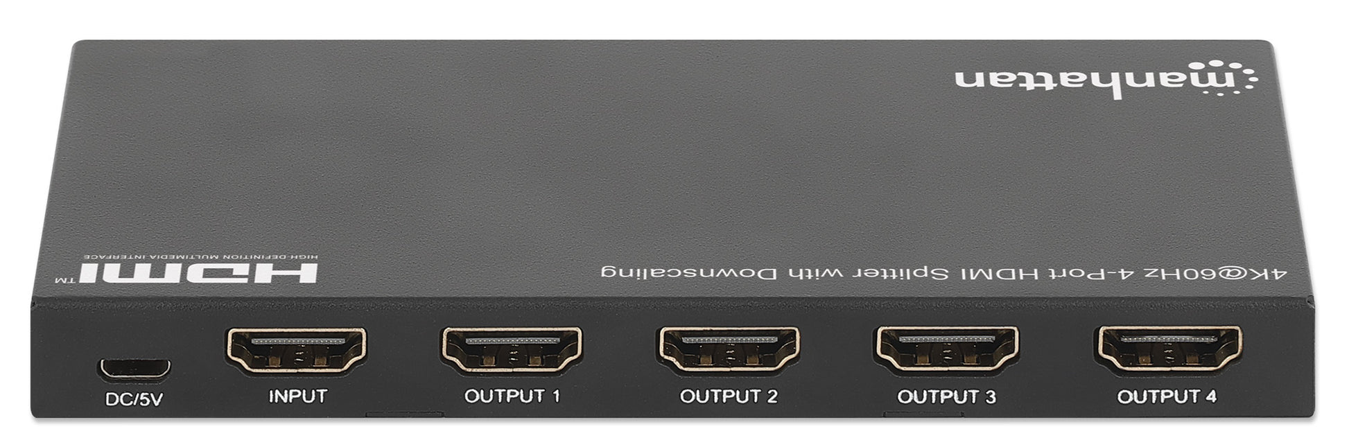 4K@60Hz 4-Port HDMI Splitter with Downscaling Image 7