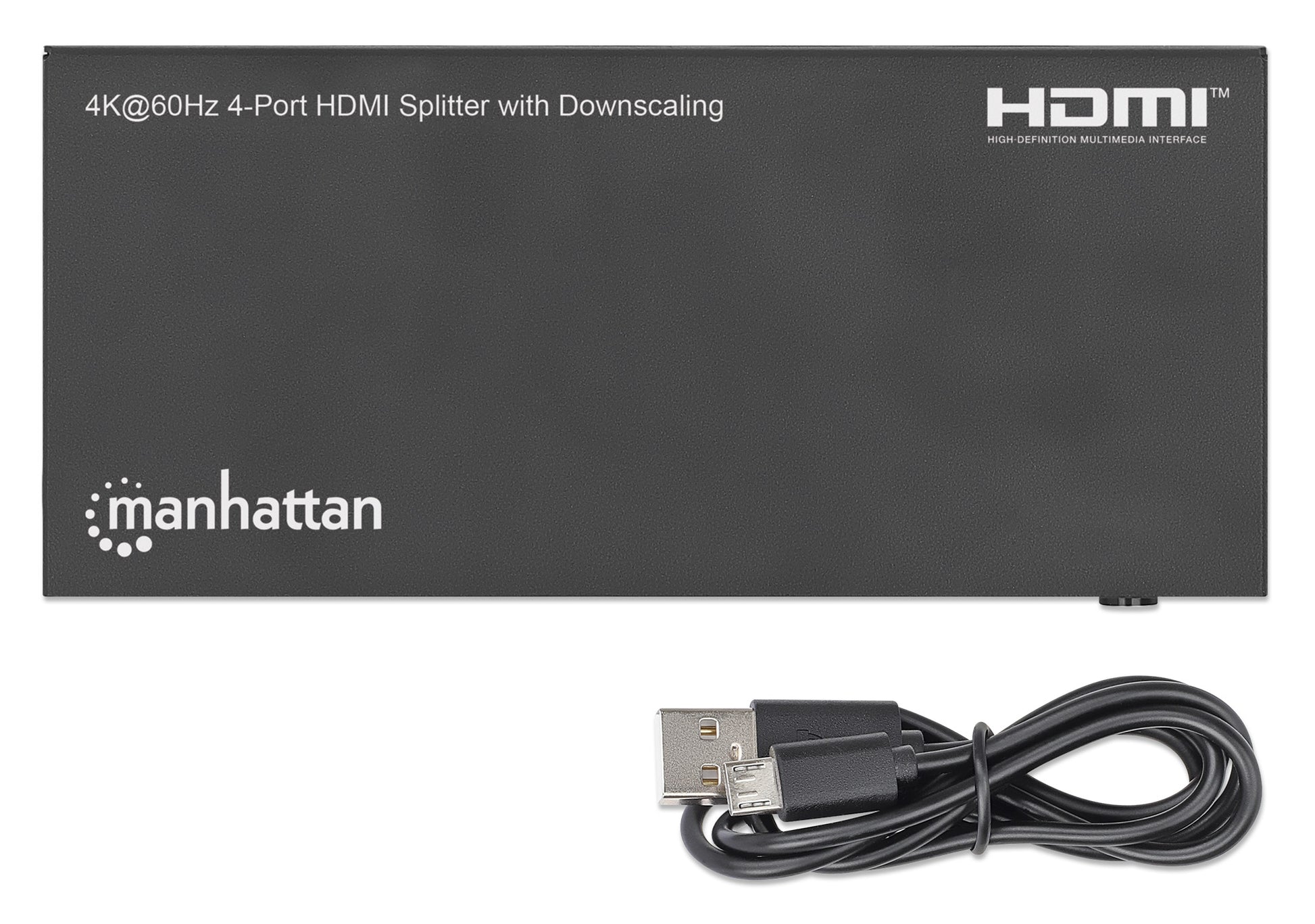 4K@60Hz 4-Port HDMI Splitter with Downscaling Image 8