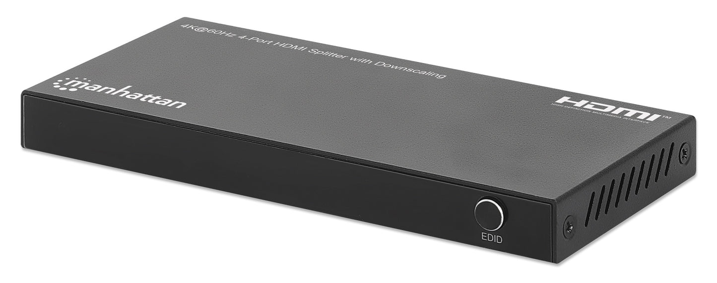 4K@60Hz 4-Port HDMI Splitter with Downscaling Image 1