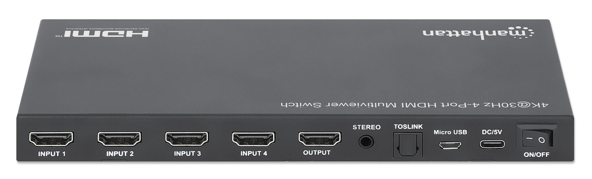 4K@30Hz 4-Port HDMI Multiviewer Switch Image 11