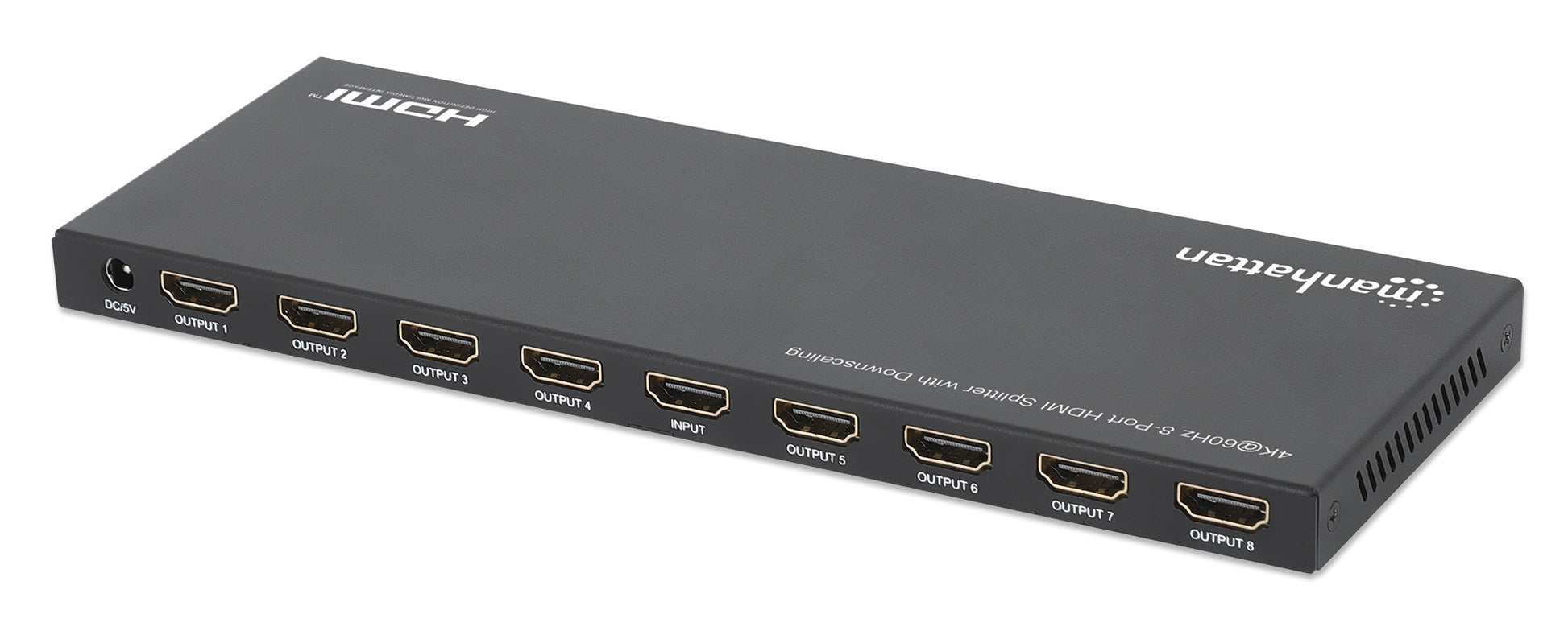 4K@60Hz 8-Port HDMI Splitter with Downscaling Image 6