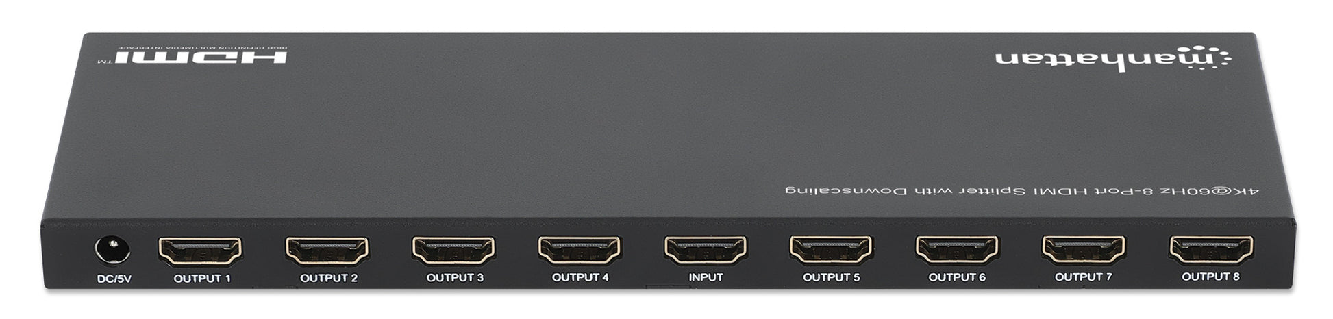 4K@60Hz 8-Port HDMI Splitter with Downscaling Image 8