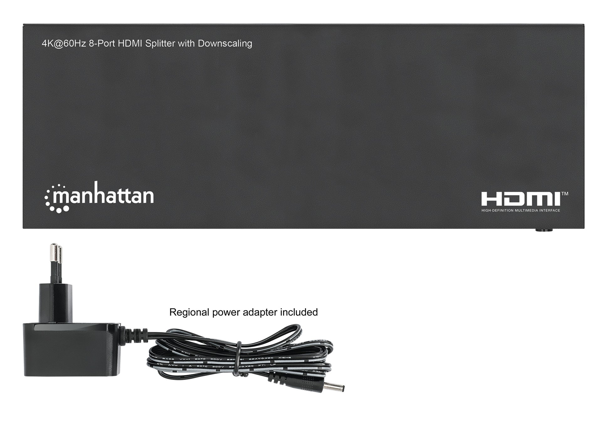 4K@60Hz 8-Port HDMI Splitter with Downscaling Image 9