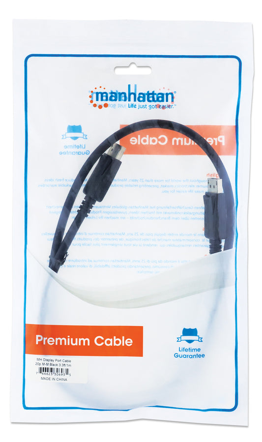 4K@60Hz DisplayPort Monitor Cable Packaging Image 2