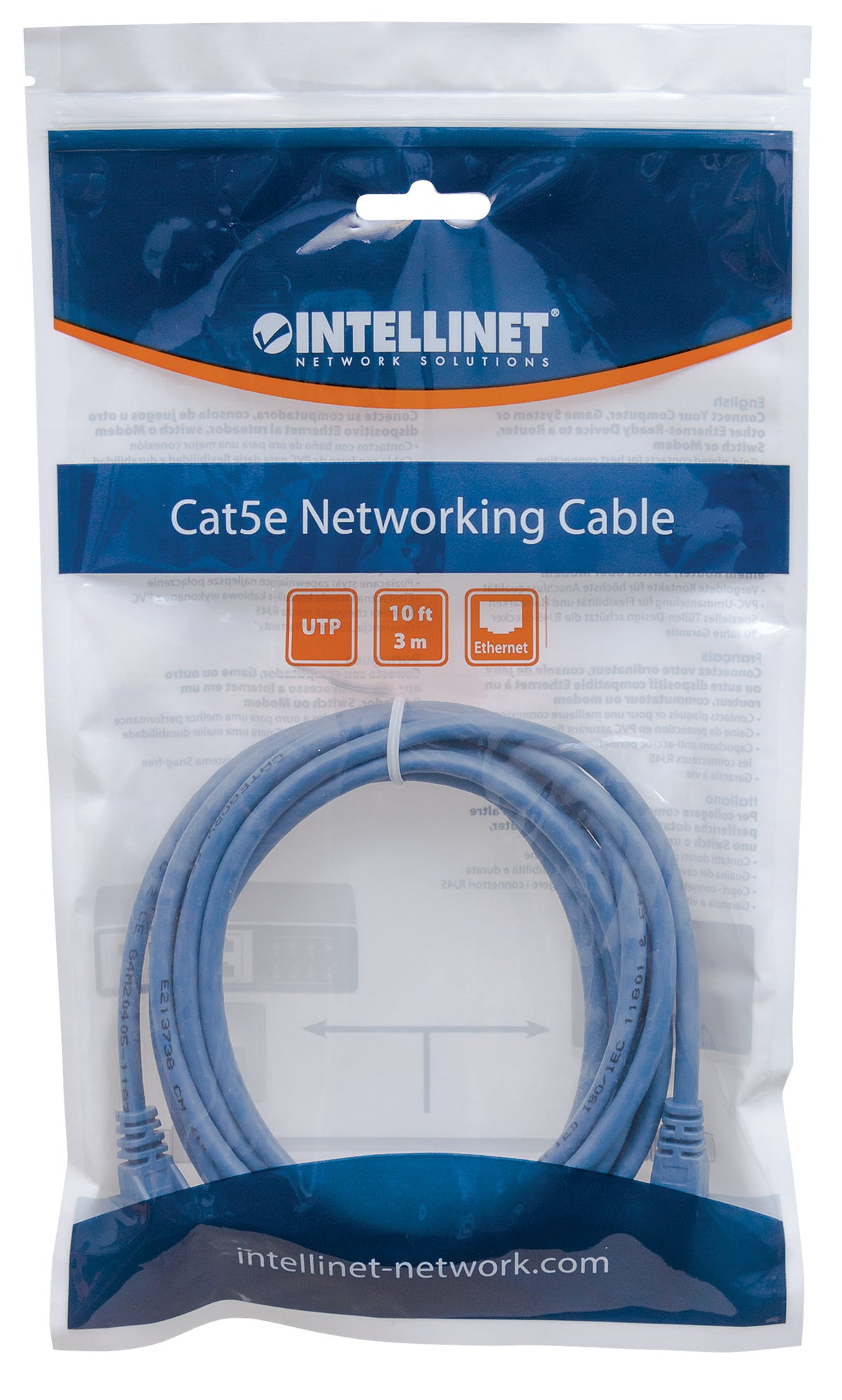 Network Cable, Cat5e, UTP Packaging Image 2