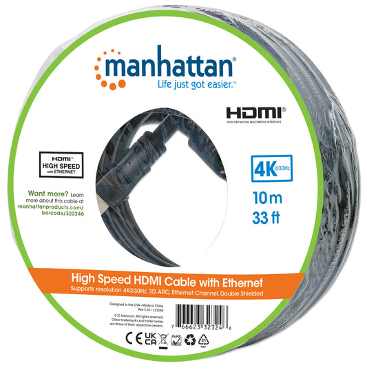High Speed HDMI Cable with Ethernet  Packaging Image 2