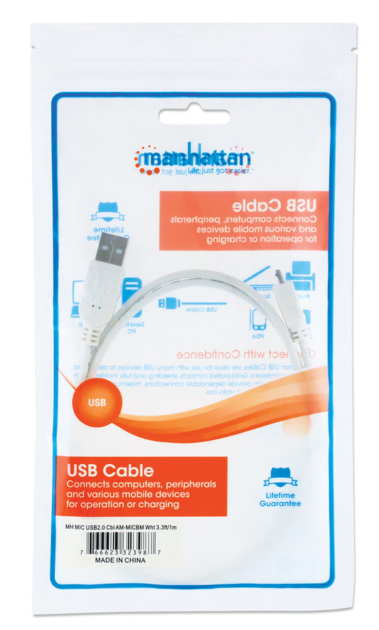 Hi-Speed USB Micro-B Device Cable Packaging Image 2