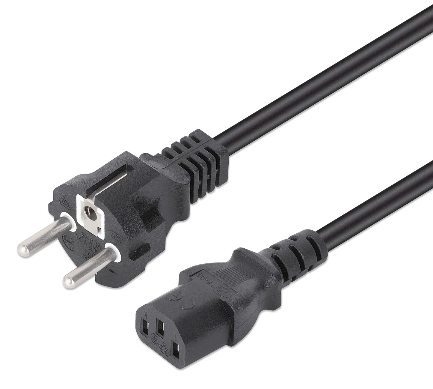 EU Power Cable C13 to CEE 7/7, 3 m Image 1
