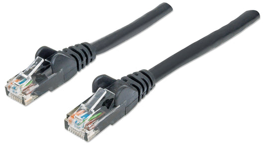 Cat6 U/UTP Network Patch Cable, 0.5 m (1.5 ft.), Black Image 1
