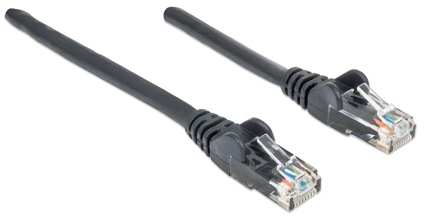 Cat6 U/UTP Network Patch Cable, 0.5 m (1.5 ft.), Black Image 3