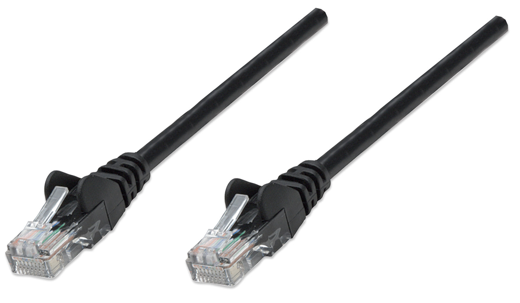 Cat6 U/UTP Network Patch Cable, 7.5 m (25 ft.), Black Image 1
